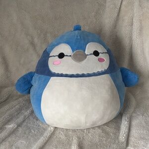 Squishmallows Babs the Blue Jay 16” 💙 XL Bird Plush | Rare Collectible